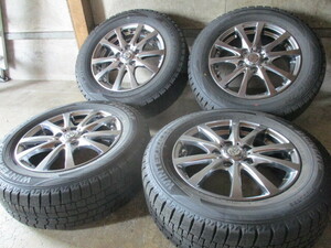 冬用set!! TRG (GM) (15x6+53 5H/114,3) バリ溝(DL WM02/2021) 195/65R15 ステップ WG VOXY ヴォクシー NOAH ノア アクセラ ストリーム 他 