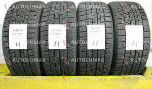 225/45R17 91Q Yokohama iceGUARD iG50 PLUS 中古 スタッドレスタイヤ 4本セット 送料無料 225/45/17 ヨコハマ U3025.H