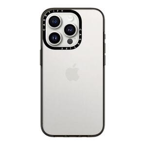 33 CASETiFY コンパクト iPhone 15 Pro ケース [MIL規格準拠 (2x MIL-STD-810G) / 1.2mからの落下テストをクリア] - クリア ブラック