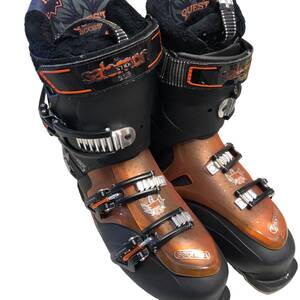 A783 サロモン QUEST ACCESS 60 28cm スキーブーツ ブラック×オレンジ SALOMON 直接取引可 石狩市