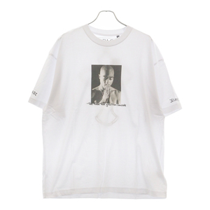 X-LARGE エクストララージ ×TUPAC S/S TEE ツーパック フロントプリント 半袖Tシャツ カットソー ホワイト