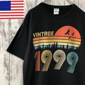 PORT アメリカ古着 ビッグプリントTシャツ メンズ　L　1999