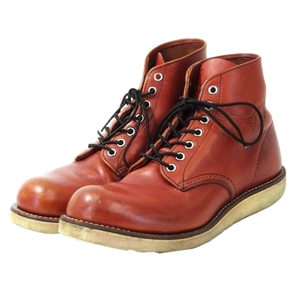 REDWING レッドウィング US7.5D 25.5cm クラシックラウンド 8166 2010年製 ワークブーツ オロラセット ポーテージ 10007244