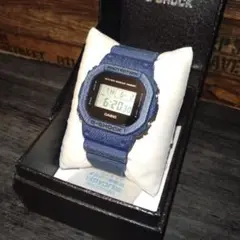 美品 CASIO G-SHOCK DW-5600DE デニムカラー