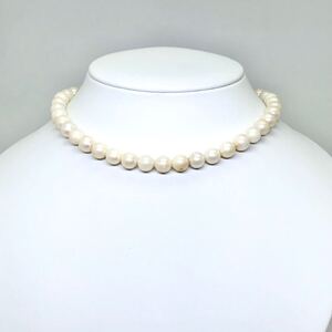 1円〜!!▲アコヤ本真珠ネックレス▲D 約33.2g 約60.0cm 約8.0-8.5mm珠 pearl necklace jewelry パール DA0/DA0 118