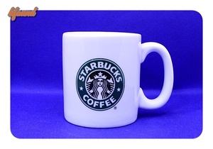 STARBUCKS　COFFEE　スターバックス　スタバ　マグカップ　陶器製　旧ロゴ　モデル　