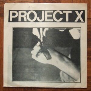 PROJECT X - STRAIGHT EDGE REVENGE - 7”EP（US：SCHISM #1）LTD. 500 ORIGINAL ★★ NYHC / SxE / ニューヨーク ハードコア/ KBD