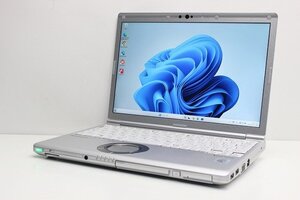 1円スタート ノートパソコン Windows11 WPS office搭載 Panasonic レッツノート CF-SV9 第10世代 Core i5 SSD256GB メモリ8GB カメラ DVD