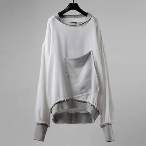 SOSNOVSKA exclusive INTRICATE MESHED SWEAT SHIRT 定価69300円 Aleksandr Manamis m.a+ BORIS BIDJAN SABERI A.F ARTEFACT JULIUS