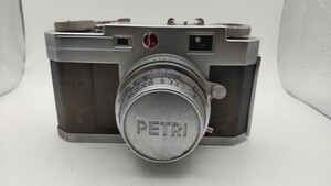 S012 PETRI フィルムカメラ /ペトリ製 レンジファインダーフィルムカメラ 動作未確認 現状品 JUNK