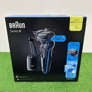 未開封 未使用 美品 ブラウン BRAUN メンズシェーバー シリーズ5 50-B7000cc-V 洗浄液付き お得なバリューパック 追加 カートリッジ付き