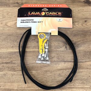 【アウトレット】【保証対象外】Lava Cable　TightRope Solder Free Kit L字型プラグ/a45759