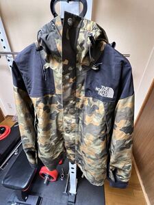 THE NORTH FACE GORE-TEX 1990 MOUNTAIN JACKET GTXII カモ　ノースフェイス ゴアテックス　希少　USA本物　ラギット感