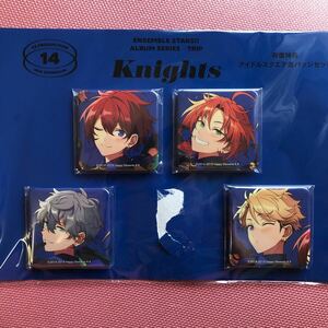 あんさんぶるスターズ スクエア缶バッジ あんスタ Knights アルバム特典