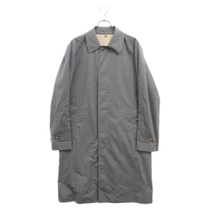 BURBERRY LONDON バーバリーロンドン Heathcote Longline Coat クラシック カー ステンカラー コート グレー 8004369