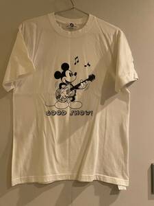 GOODENOUGH グッドイナフ Tシャツ Disney ディズニー ミッキーマウス Tシャツ 半袖 ホワイト 白 Mサイズ