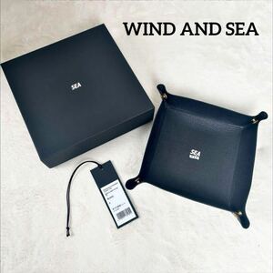 ウィダンシー ゴッドセレクション レザートレイ トレー 箱付き未使用品 美品　wind and sea