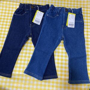 デニムパンツ ストレッチパンツ 80 エフオーキッズ