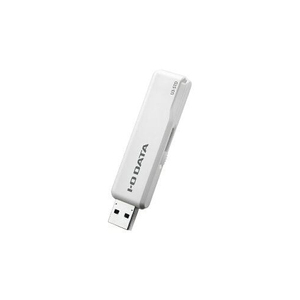 まとめ得 IOデータ USBメモリ ホワイト 128GB USB3.1 USB TypeA スライド式 U3-STD128GR/W x [2個] /l