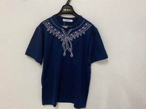 【未使用品 】ビームスライツ BEAMS Lights Tシャツ カットソー 半袖　サイズM　ネイビー