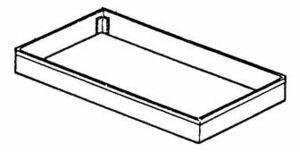 パロマ部品：汁受け皿/98150250S焼物器用