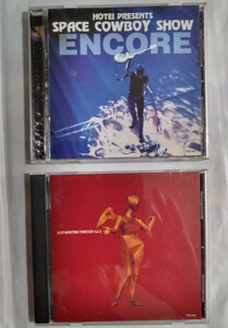 布袋寅泰「SPACE COWBOY SHOW ENCORE」「GUITARHYTHM FOREVER vol.2」中古ＣＤアルバム２枚