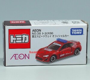 ★未開封 トミカ イオン/AEON 第38弾 トヨタ86 富士スピードウェイ オフィシャルカー★TOYOTA NO.38