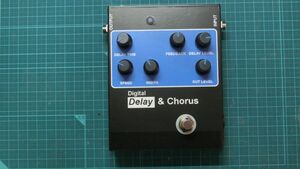 DIYエフェクター Digital Delay & Chorus