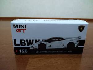 ☆即決送料無料☆ MINIGT 1/64 LB★WORKS Lamborghini Huracan GT White RHD