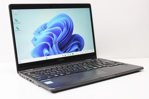 ノートパソコン Windows11 中古 2in1PC 富士通 LIFEBOOK U939X/A 第8世代 Core i5 SSD256GB メモリ8GB タブレットPC カメラ タッチパネル