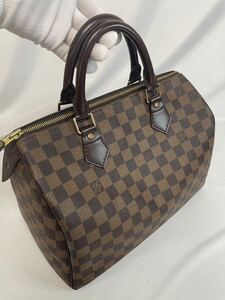 LOUIS VUITTON ルイ ヴィトン ダミエ スピーディ30 ミニボストン　ハンドバッグ　サイズ役：縦22cm 横30cm マチ17.5cm 