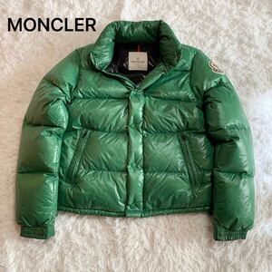 1円~ 【不朽の名作】 MONCLER モンクレール EVEREST エベレスト ダウンジャケット ドローコード フード収納可 アニメタグ ビックワッペン