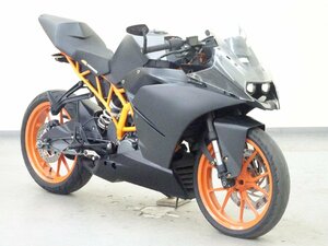 KTM RC200 【動画有】 ローン可 単気筒 ロードスポーツ フルカウル 外車 JYC4J 車体 売り切り