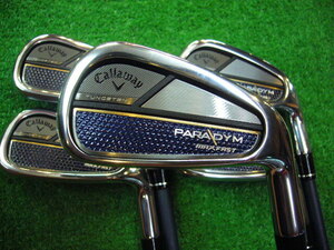 良品 キャロウェイ パラダイム マックスファスト アイアン PARADYM MAX FAST 6I～PW Speeder NX for Callaway 40 (R) 5本 *MP@1*L*050