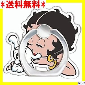 スマホリング BETTYBOOP ベティブープ バンカ 落下防止 ダイカット Diecut KISS Color 50