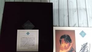 未使用新品　松田聖子20th Anniversary Precious Cube シリアルナンバーあり　直筆サインつき　限定品　2000年