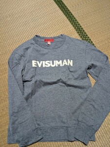 EVISU エヴィス　新品未使用　長袖Tシャツ　グレー　38
