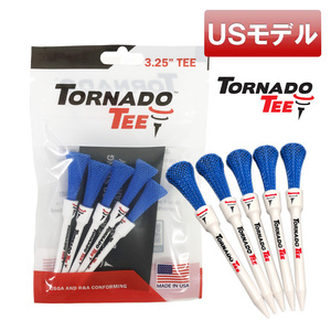 (USモデル)トルネードティー 5本入り ネオンブルー 5 Pack Tornado Tee NEON BLUE ゴルフ用品 ゴルフグッズ 3.25インチ