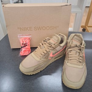 瑞(me0615-6) NIKE ナイキ THE 10 AIR MAX 90 エアマックス 90 AA7293-200 26.5cm カジュアルシューズ スニーカー 靴 中古 中古品