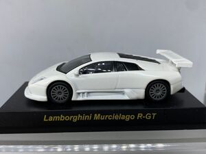 京商 KYOSHO 1/64 LAMBORGHINI MURCIELAGO R-GT ランボルギーニ ムルシエラゴ 白