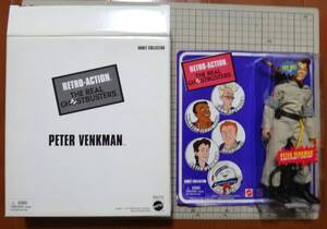 ゴーストバスターズ フィギュア マテル　アニメ版　未開封　GHOSTBUSTERS　ピーターベンクマン　PETER　VENKMAN　レトロコレクション