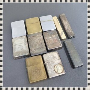 【 大量 まとめ 11点セット 】 ライター まとめ売り ジッポー Zippo ×8本 + その他ブランドのライター ×3本 1円スタート