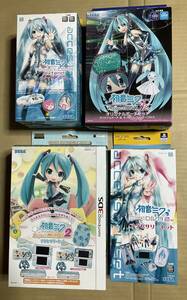 32039 PSP・PS Vita・3DS 初音ミク関連アクセサリー・ソフト等１４点セット