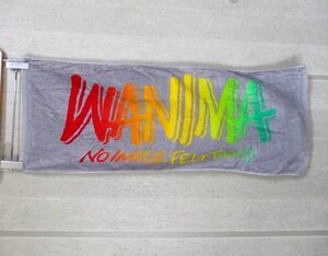 e14　WANIMA　ワニマ　NO　IMAGE　FELT　THING　タオル　グレー系×他　　39