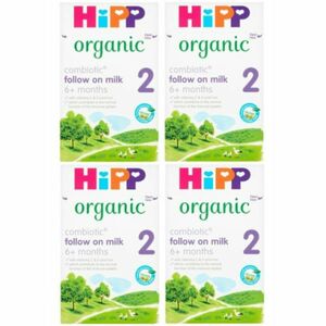 [800g 4個セット] HIPP(ヒップ)organic COMBIOTIC 有機原料使用 オーガニック粉ミルク【6から12ヶ月】