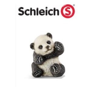 [新品] シュライヒ Schleich パンダ (仔：遊) [WILD LIFE] 動物フィギュア 