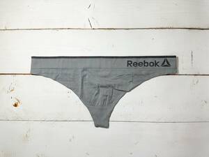 【即決】Reebok リーボック レーシングショーツ(インナー用) 女性用 Tバック 下着 ブルマ Gray 海外3XL