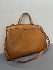 【1円〜】ルイヴィトン ブレアMM ヴェルニ ハンドバッグ ショルダーバッグ　レディース 【中古】【LOUIS VUITTON】