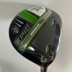 希少 Callaway EPIC MAX US 11W 26° HZRDUS SMOKE iM 10 70g 6.0 キャロウェイ エピック マックス FW フェアウェイウッド 番2265