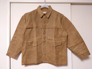 【42】FILSON ティンクロスクルーザー アメリカ製 オイルドジャケット waxed jacket フィルソン ビンテージ USA製 キャンプ アウトドア